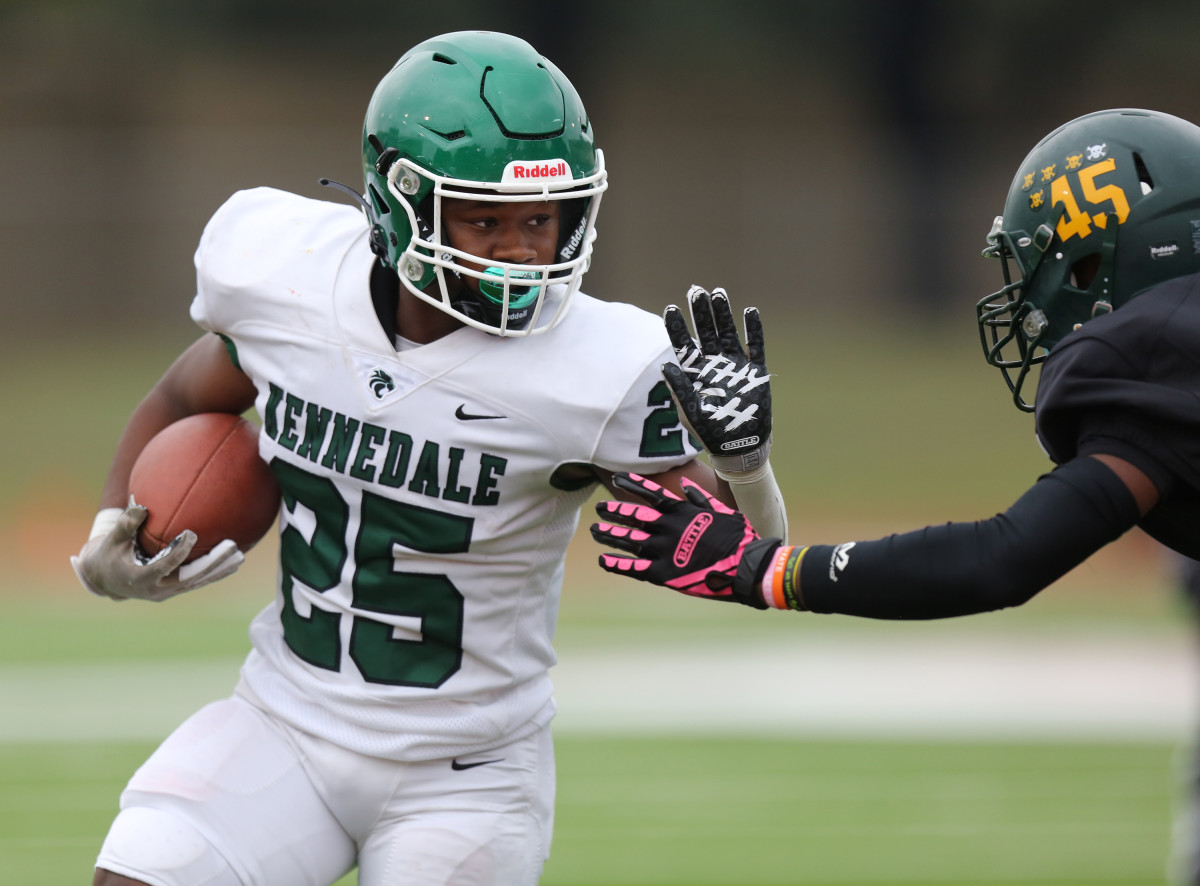 Kennedale Fort Worth Western Hills Texas football 102922 Brian McLean 23